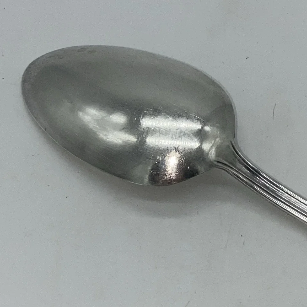 1896 Wm Rogers & Son AA Silver Plate‎ Serving Spoon 